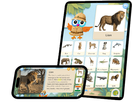 Wikids app — a narrated encyclopedia topic