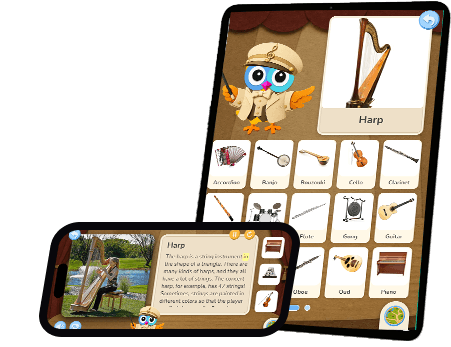 Wikids app — a Wikids topic screen