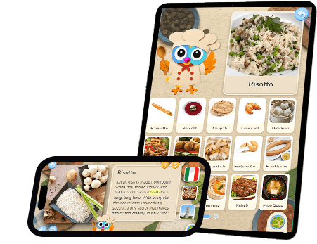 Wikids app — a Wikids topic screen