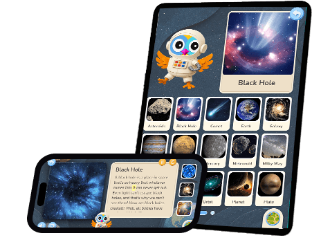 Wikids app — a Wikids topic screen
